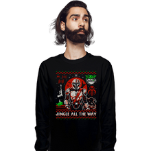 Load image into Gallery viewer, Secret_Shirts Long Sleeve Shirts, Unisex / Small / Black Jingle All The Way
