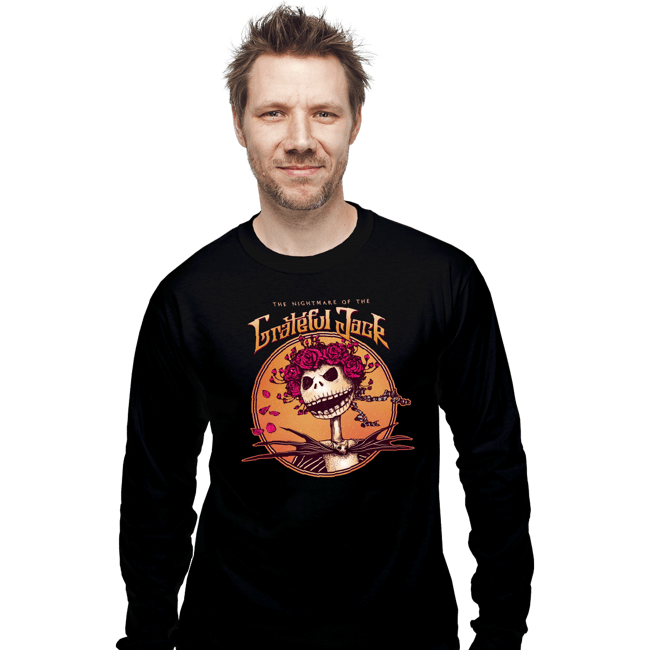 Daily_Deal_Shirts Long Sleeve Shirts, Unisex / Small / Black The Grateful Jack