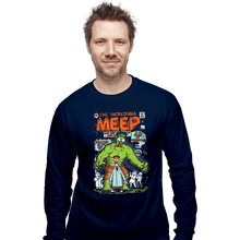 Load image into Gallery viewer, Secret_Shirts Long Sleeve Shirts, Unisex / Small / Navy The Incredible Meep
