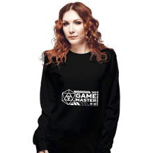 Load image into Gallery viewer, Shirts Long Sleeve Shirts, Unisex / Small / Black Cyberpunk Game Master
