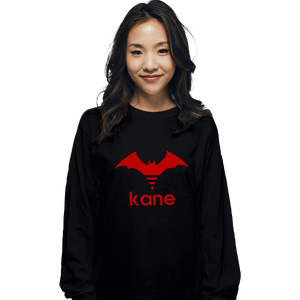Secret_Shirts Long Sleeve Shirts, Unisex / Small / Black Batwoman Athletics