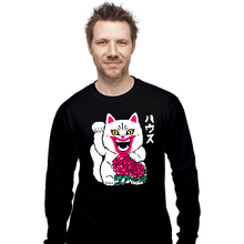 Load image into Gallery viewer, Daily_Deal_Shirts Long Sleeve Shirts, Unisex / Small / Black Lucky Hausu
