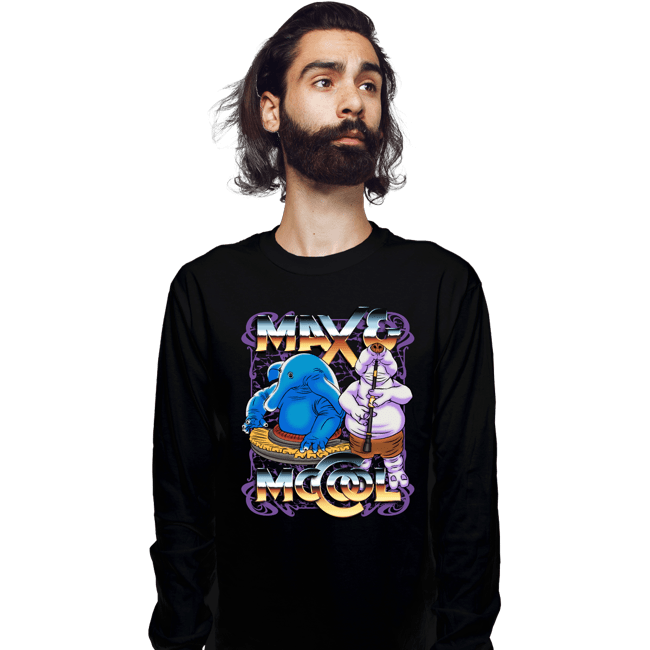Secret_Shirts Long Sleeve Shirts, Unisex / Small / Black Max McCool