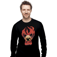Load image into Gallery viewer, Shirts Long Sleeve Shirts, Unisex / Small / Black Red Pocket Gaming
