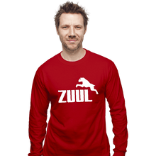 Load image into Gallery viewer, Shirts Long Sleeve Shirts, Unisex / Small / Red Zuul Athletics
