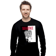 Load image into Gallery viewer, Shirts Long Sleeve Shirts, Unisex / Small / Black Squareface
