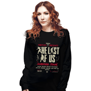 Secret_Shirts Long Sleeve Shirts, Unisex / Small / Black Infected Tour
