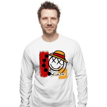 Load image into Gallery viewer, Daily_Deal_Shirts Long Sleeve Shirts, Unisex / Small / White Luffy 182
