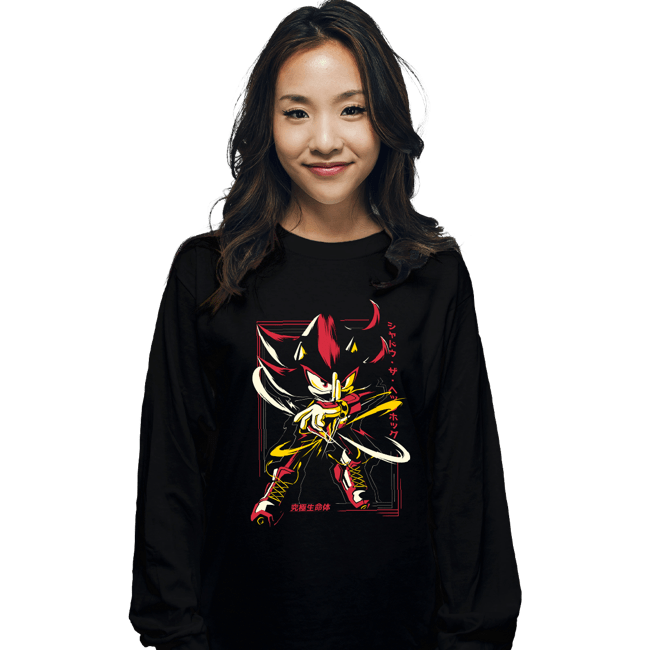 Shirts Long Sleeve Shirts, Unisex / Small / Black Ultimate Life Form