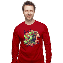 Load image into Gallery viewer, Daily_Deal_Shirts Long Sleeve Shirts, Unisex / Small / Red Toy Raph
