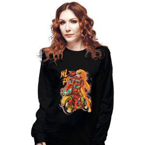 Daily_Deal_Shirts Long Sleeve Shirts, Unisex / Small / Black Samus Rider