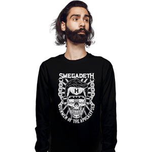 Shirts Long Sleeve Shirts, Unisex / Small / Black Smegadeth