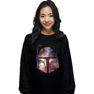 Daily_Deal_Shirts Long Sleeve Shirts, Unisex / Small / Black Galactic Boba Fett