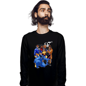 Daily_Deal_Shirts Long Sleeve Shirts, Unisex / Small / Black Mutant 97 Heads