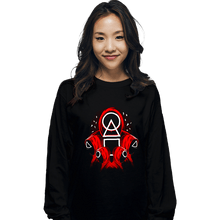 Load image into Gallery viewer, Secret_Shirts Long Sleeve Shirts, Unisex / Small / Black Squid Game Banzai
