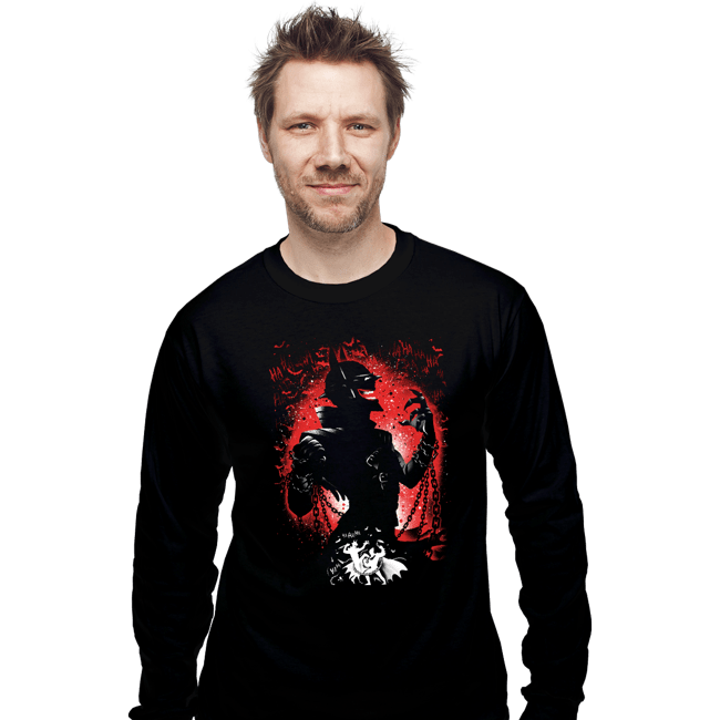 Shirts Long Sleeve Shirts, Unisex / Small / Black The One Who Laughs