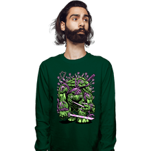 Load image into Gallery viewer, Daily_Deal_Shirts Long Sleeve Shirts, Unisex / Small / Forest NYC Ronin
