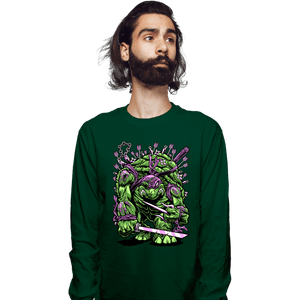 Daily_Deal_Shirts Long Sleeve Shirts, Unisex / Small / Forest NYC Ronin