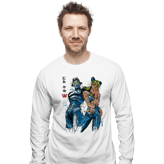 Shirts Long Sleeve Shirts, Unisex / Small / White Stone Ocean