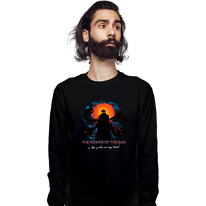 Shirts Long Sleeve Shirts, Unisex / Small / Black The Power Of The Sun