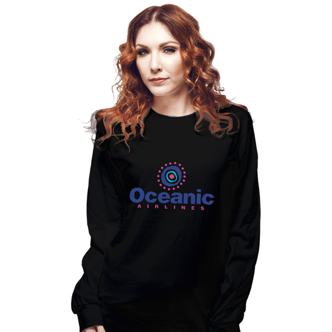 Shirts Long Sleeve Shirts, Unisex / Small / Black Oceanic Airlines
