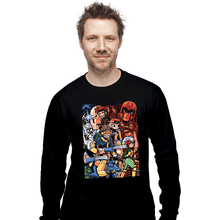 Load image into Gallery viewer, Daily_Deal_Shirts Long Sleeve Shirts, Unisex / Small / Black Mutant Pilgrim
