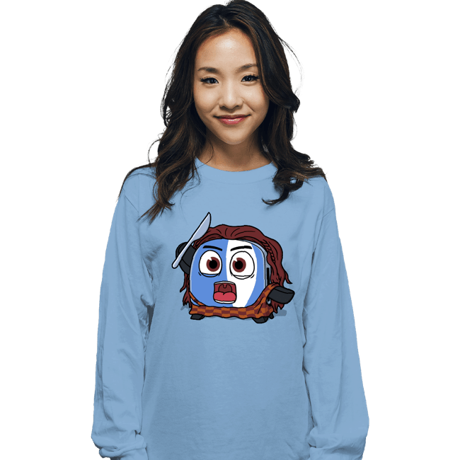 Daily_Deal_Shirts Long Sleeve Shirts, Unisex / Small / Powder Blue The Braveheart Toaster