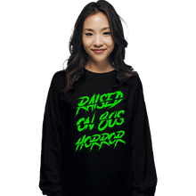 Load image into Gallery viewer, Shirts Long Sleeve Shirts, Unisex / Small / Black Green Horror
