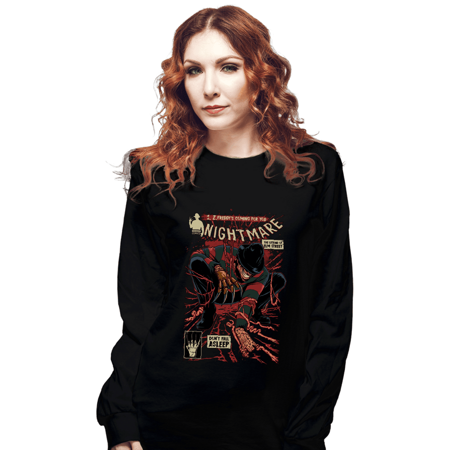 Secret_Shirts Long Sleeve Shirts, Unisex / Small / Black Goodnight Bad Guy