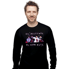 Load image into Gallery viewer, Daily_Deal_Shirts Long Sleeve Shirts, Unisex / Small / Black Merry Evilmas
