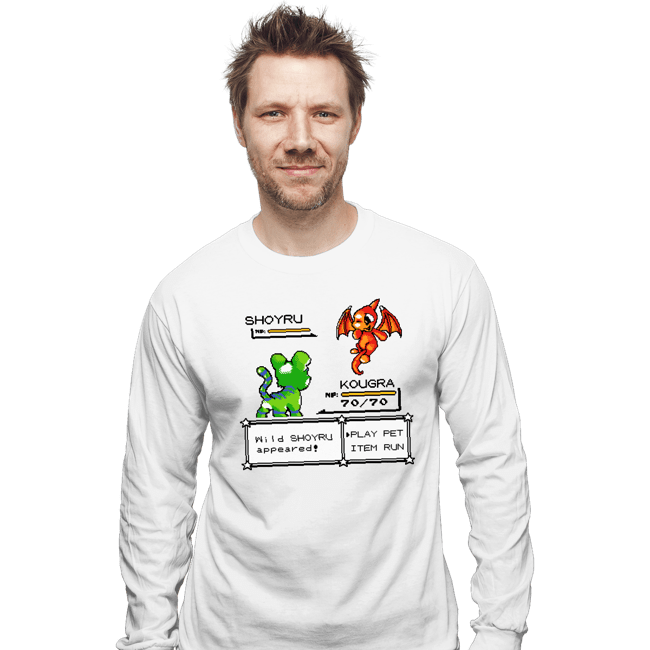 Shirts Long Sleeve Shirts, Unisex / Small / White Neo Pocket Pets