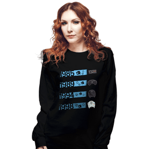 Shirts Long Sleeve Shirts, Unisex / Small / Black 1985 Controllers