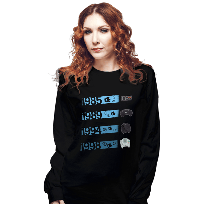 Shirts Long Sleeve Shirts, Unisex / Small / Black 1985 Controllers