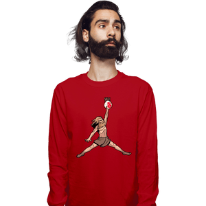 Shirts Long Sleeve Shirts, Unisex / Small / Red Air Wilson