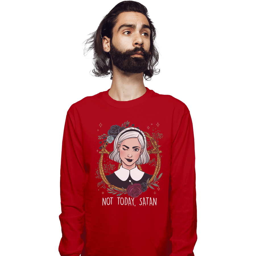 Shirts Long Sleeve Shirts, Unisex / Small / Red Sabrina Not Today