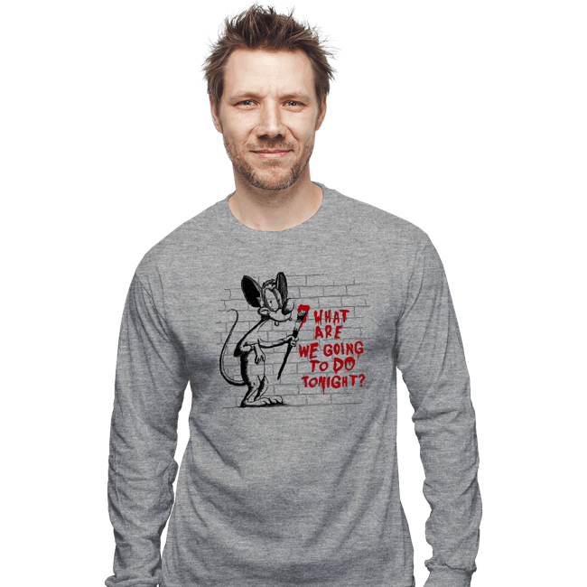 Daily_Deal_Shirts Long Sleeve Shirts, Unisex / Small / Sports Grey Tonight!