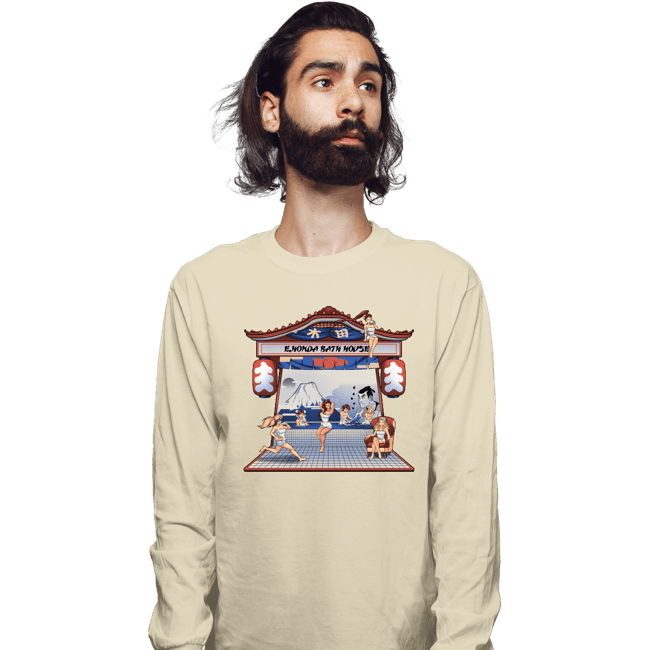 Shirts Long Sleeve Shirts, Unisex / Small / Natural Honda Spa