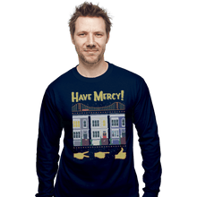 Load image into Gallery viewer, Shirts Long Sleeve Shirts, Unisex / Small / Navy Everywhere
