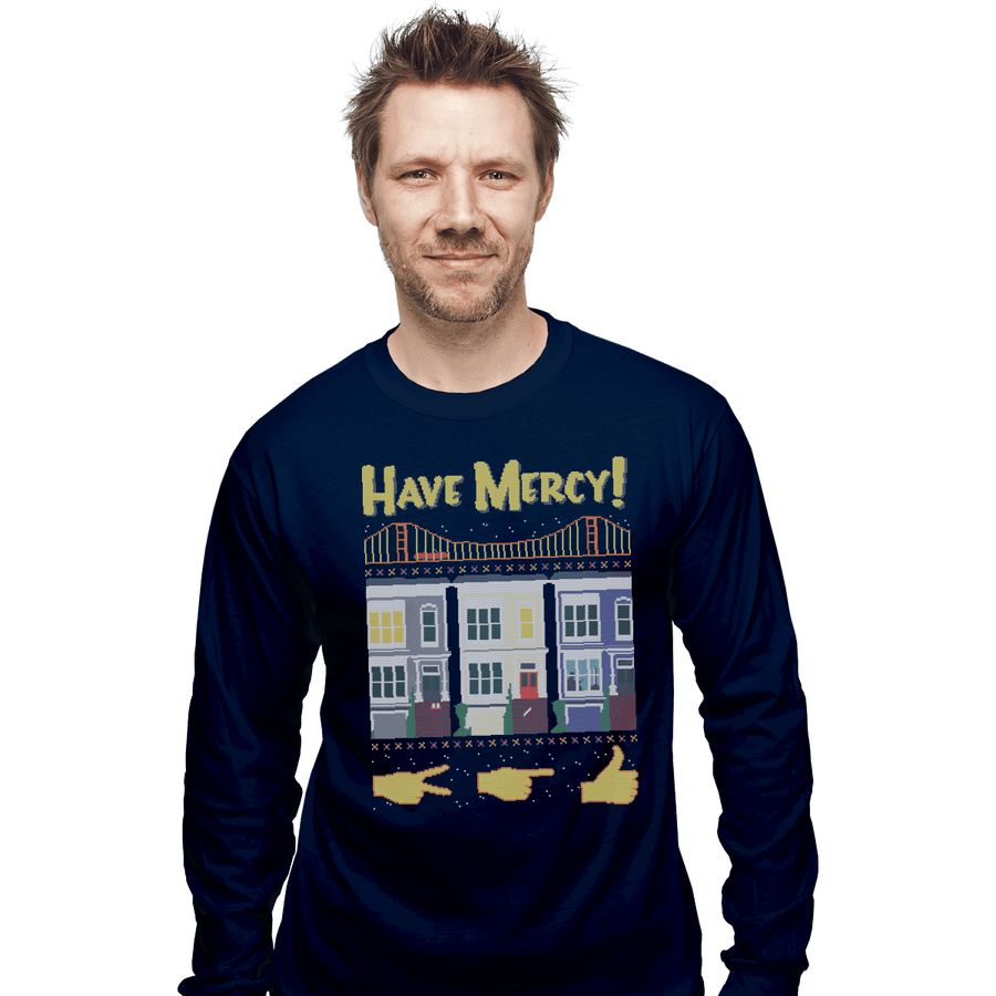 Shirts Long Sleeve Shirts, Unisex / Small / Navy Everywhere