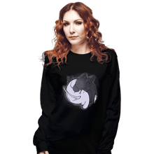 Load image into Gallery viewer, Shirts Long Sleeve Shirts, Unisex / Small / Black Dragon Tao
