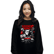 Load image into Gallery viewer, Daily_Deal_Shirts Long Sleeve Shirts, Unisex / Small / Black King Of Horror
