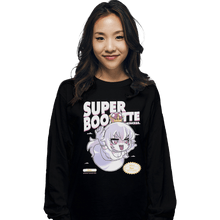 Load image into Gallery viewer, Shirts Long Sleeve Shirts, Unisex / Small / Black Super Boosette
