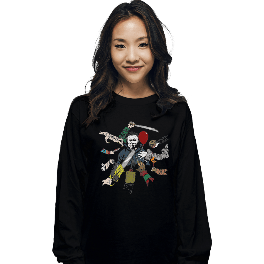 Shirts Long Sleeve Shirts, Unisex / Small / Black Hallowick