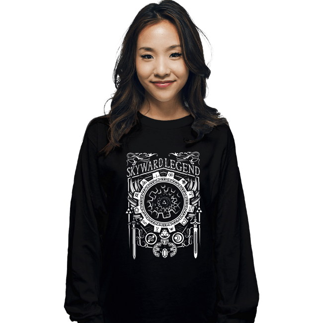 Shirts Long Sleeve Shirts, Unisex / Small / Black Skyward Legend