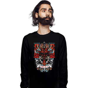 Shirts Long Sleeve Shirts, Unisex / Small / Black Dark Side Akuma