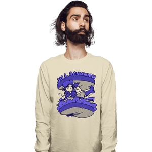 Secret_Shirts Long Sleeve Shirts, Unisex / Small / Natural Jill Sandwich
