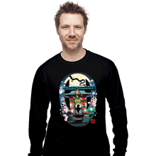 Load image into Gallery viewer, Daily_Deal_Shirts Long Sleeve Shirts, Unisex / Small / Black Spirited Journey
