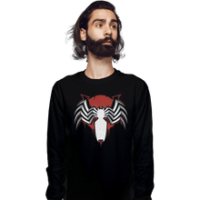 Load image into Gallery viewer, Shirts Long Sleeve Shirts, Unisex / Small / Black V of Symbiote
