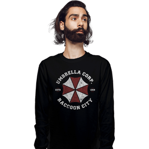 Daily_Deal_Shirts Long Sleeve Shirts, Unisex / Small / Black Welcome To Raccoon City