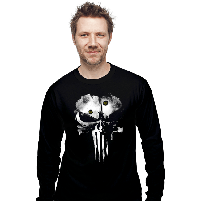 Shirts Long Sleeve Shirts, Unisex / Small / Black Punisher
